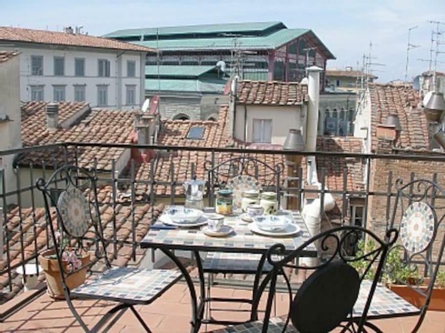 Rebby'S Terrace Lägenhet Florens Exteriör bild